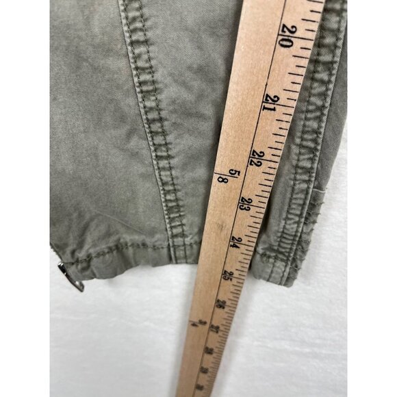BlankNYC Paperbag Waist Cargo Trousers Sergeant Pepper green size 28 - Picture 8 of 11